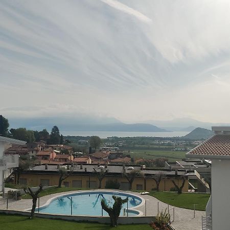 Bilocale In Residence Vista Lago Con Piscina Polpenazze del Garda Exterior foto